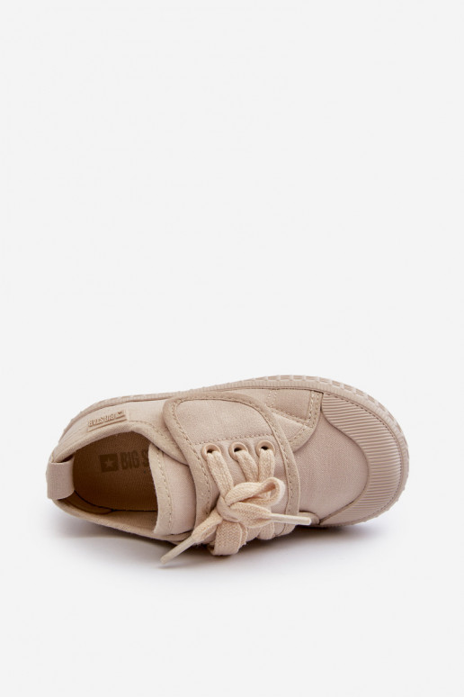 Scarpe per il tempo libero da bambino HI-POLY SYSTEM BIG STAR NN374017 beige