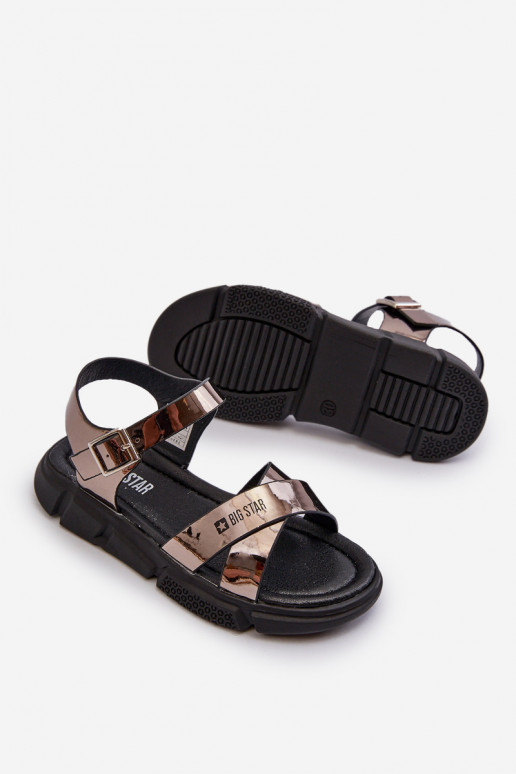sandali da bambino Big Star NN374264 colore nero