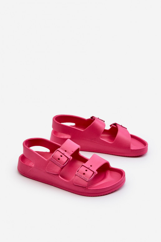 Ciabatte Bambini con fibbie BIG STAR NN374545 colore rosa