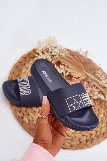 Ciabatte da Bambino BIG STAR NN374521 blu scuro 2