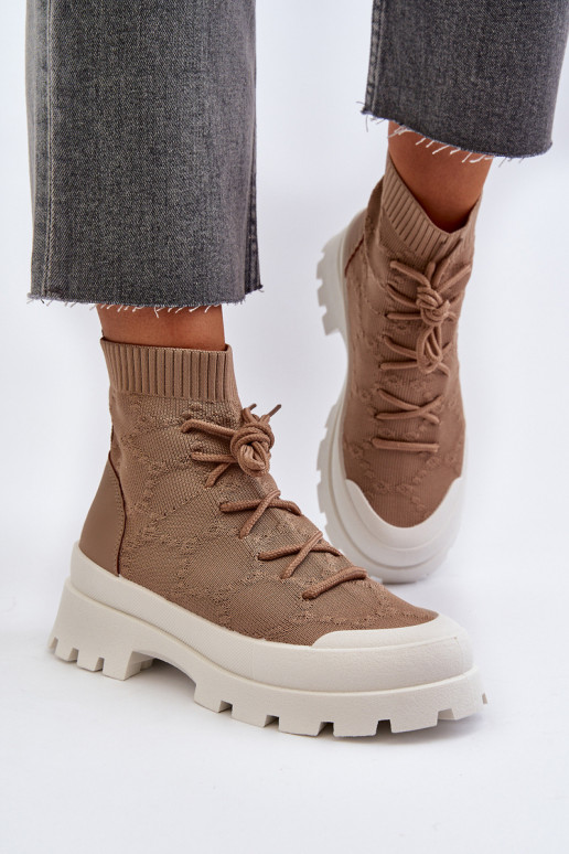 con una soletta a calzino con una soletta a calzino