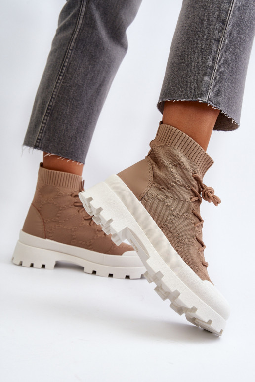 con una soletta a calzino con una soletta a calzino