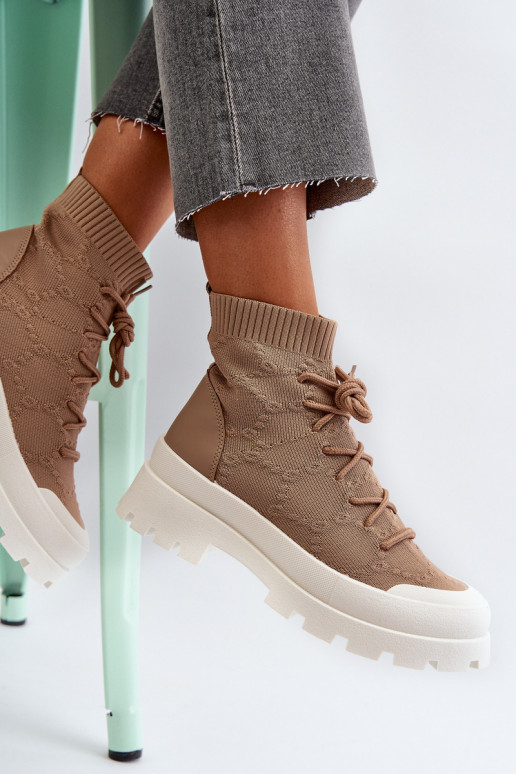 con una soletta a calzino con una soletta a calzino