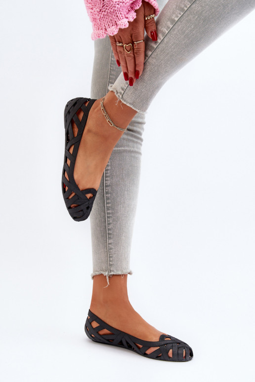 Ballerine in gomma colore nero Salam Ballerine in gomma colore nero Salam