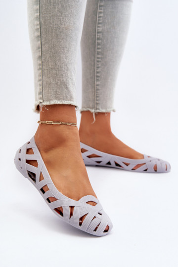 Ballerina in gomma colore grigio Salam