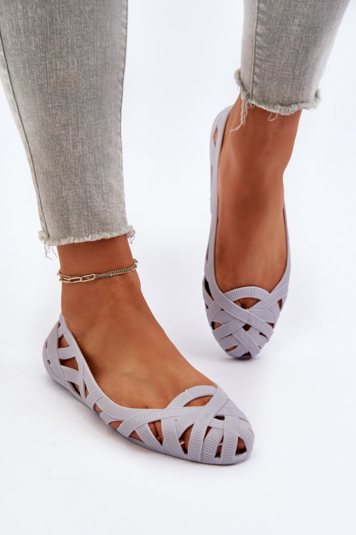 Ballerina in gomma colore grigio Salam Ballerina in gomma colore grigio Salam