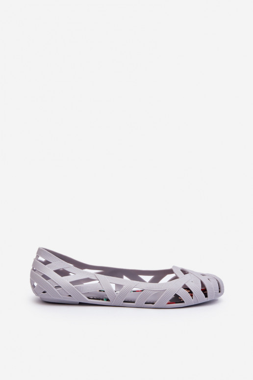 Ballerina in gomma colore grigio Salam