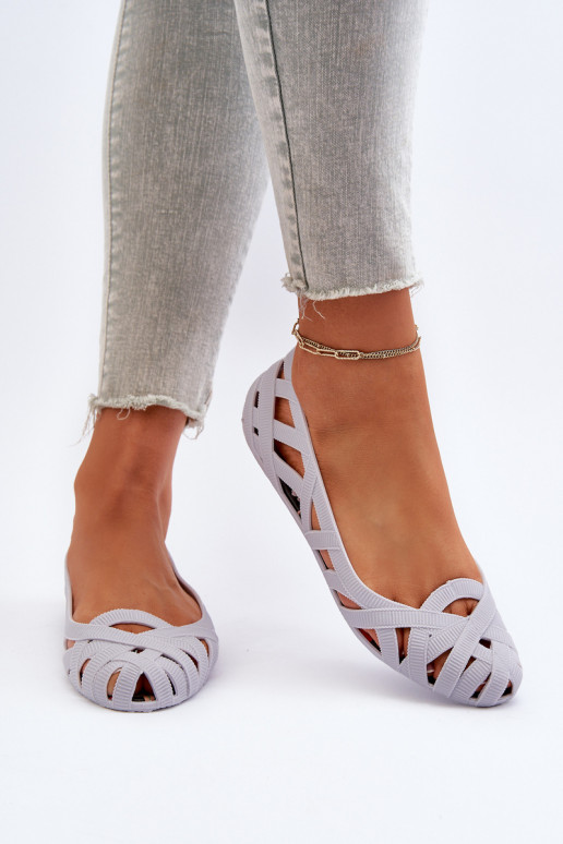 Ballerina in gomma colore grigio Salam Ballerina in gomma colore grigio Salam