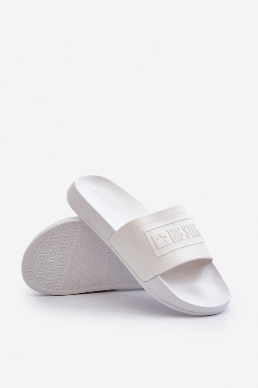 Ciabatte Big Star NN174651 colore bianco