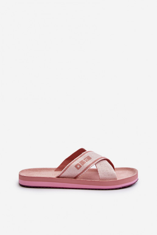 Ciabatte da donna Big Star NN274A058 rosa