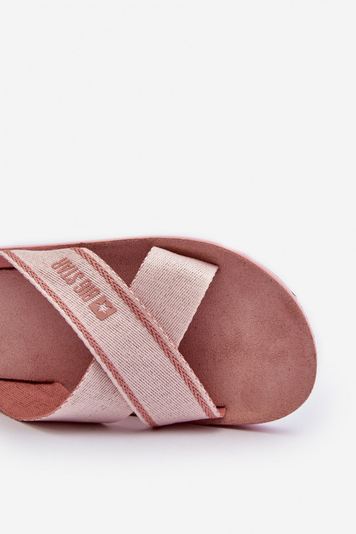 Ciabatte da donna Big Star NN274A058 rosa