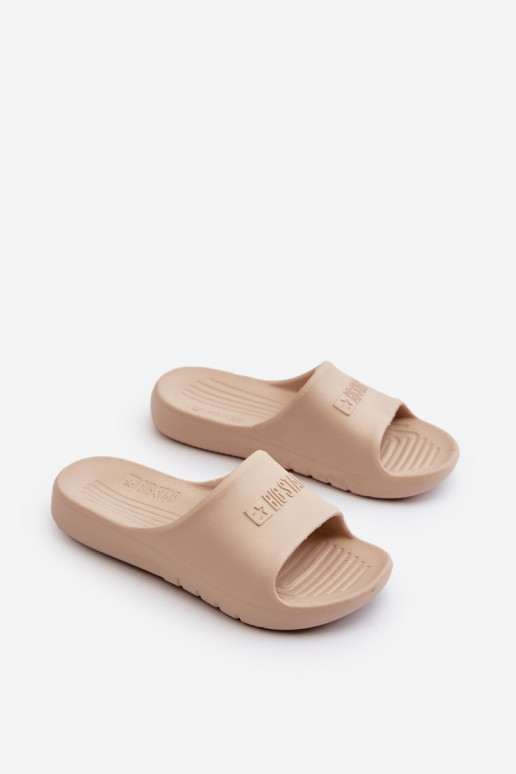 Pantofole leggere per bambini Big Star NN374559 beige