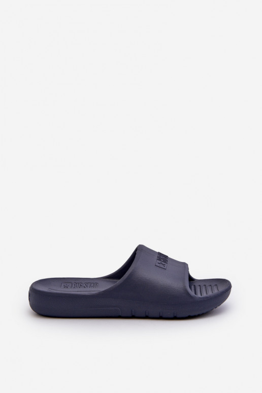Pantofole leggere per bambini Big Star NN374557 blu scuro
