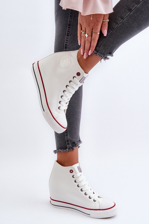 Scarpe tempo libero Cross Jeans NN2R4004 colore bianco Scarpe tempo libero Cross Jeans NN2R4004 colore bianco