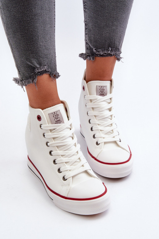 Scarpe tempo libero Cross Jeans NN2R4004 colore bianco Scarpe tempo libero Cross Jeans NN2R4004 colore bianco