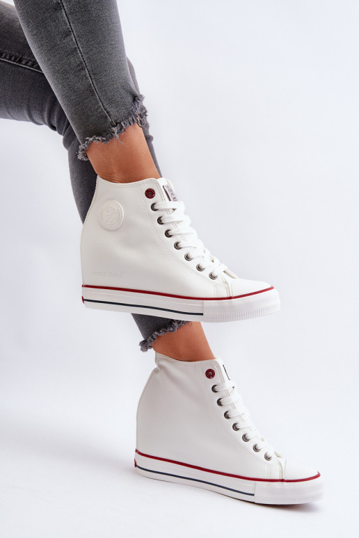 Scarpe tempo libero Cross Jeans NN2R4004 colore bianco