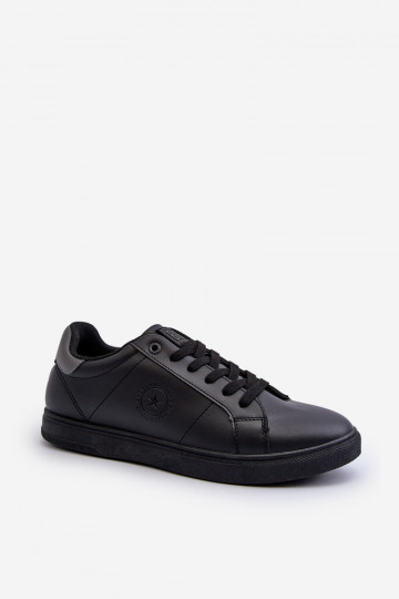 Scarpe casual da uomo realizzate in ecopelle Big Star NN174284 colore nero