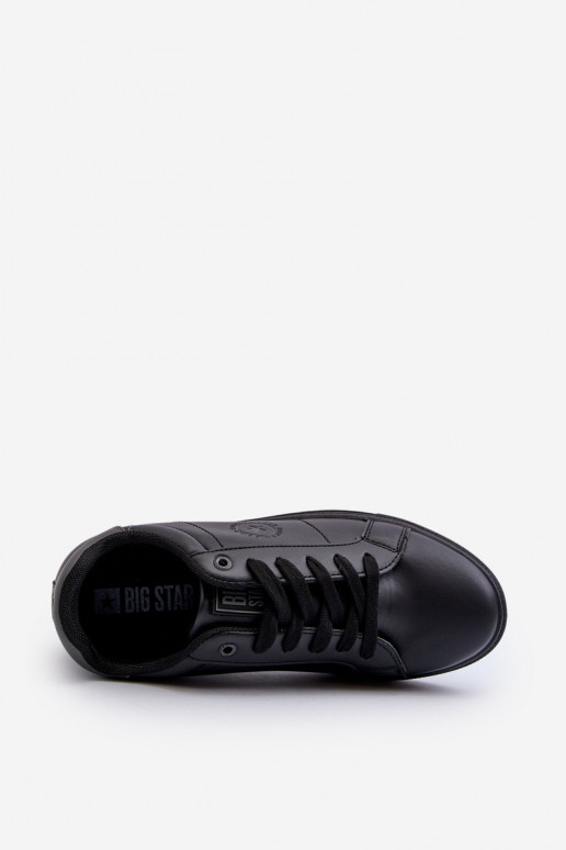 Scarpe casual da uomo realizzate in ecopelle Big Star NN174284 colore nero