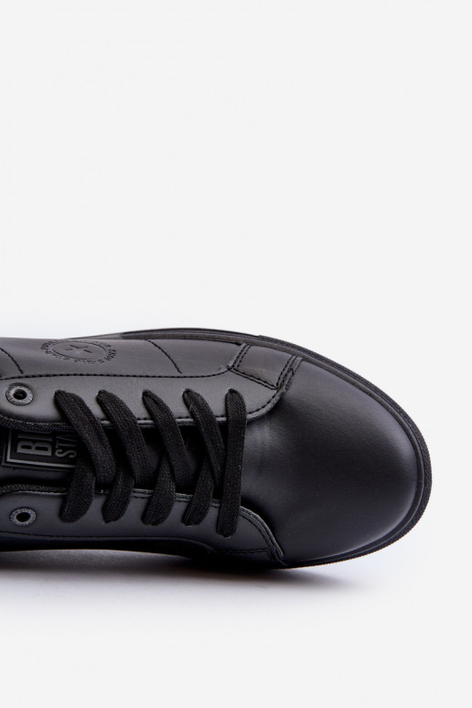 Scarpe casual da uomo realizzate in ecopelle Big Star NN174284 colore nero