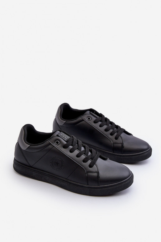 Scarpe casual da uomo realizzate in ecopelle Big Star NN174284 colore nero