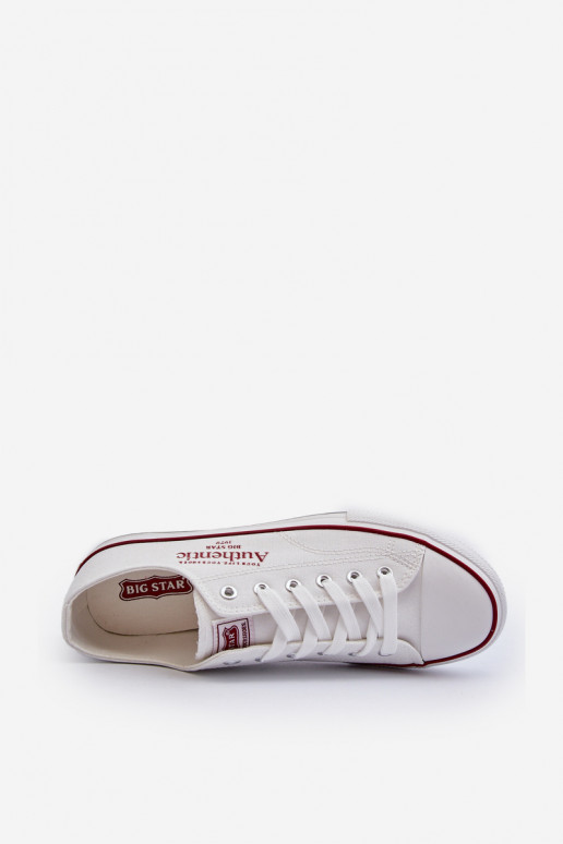 Scarpe da tempo libero da uomo Big Star NN174057 colore bianco
