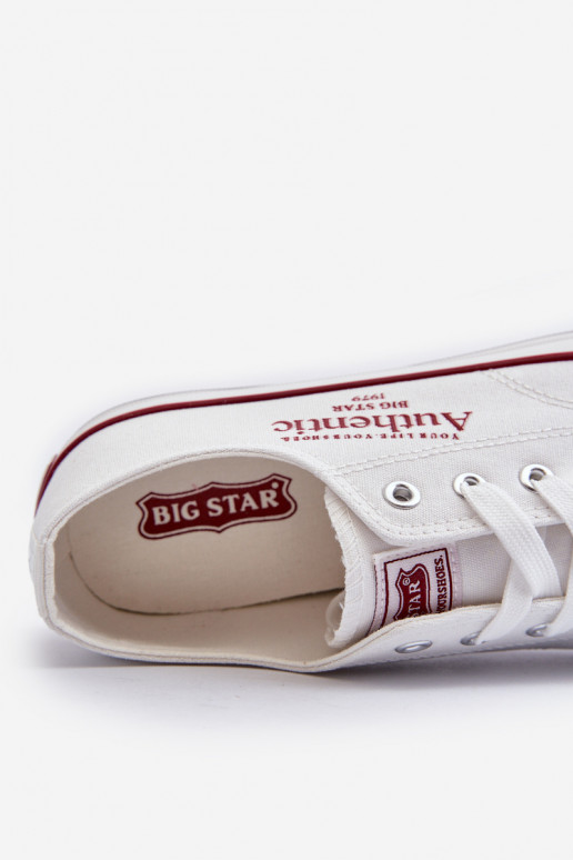 Scarpe da tempo libero da uomo Big Star NN174057 colore bianco