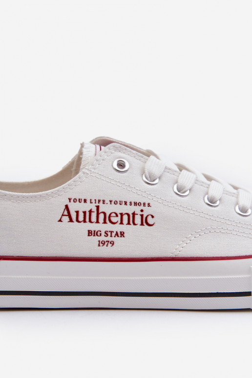 Scarpe da tempo libero da uomo Big Star NN174057 colore bianco