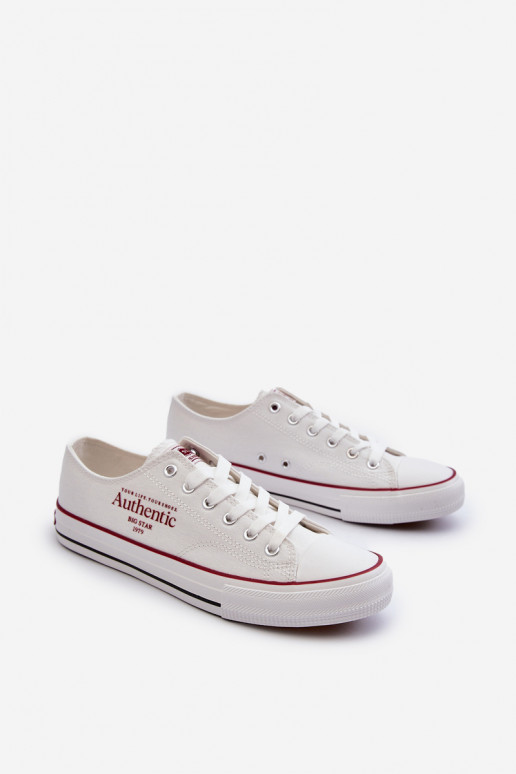 Scarpe da tempo libero da uomo Big Star NN174057 colore bianco