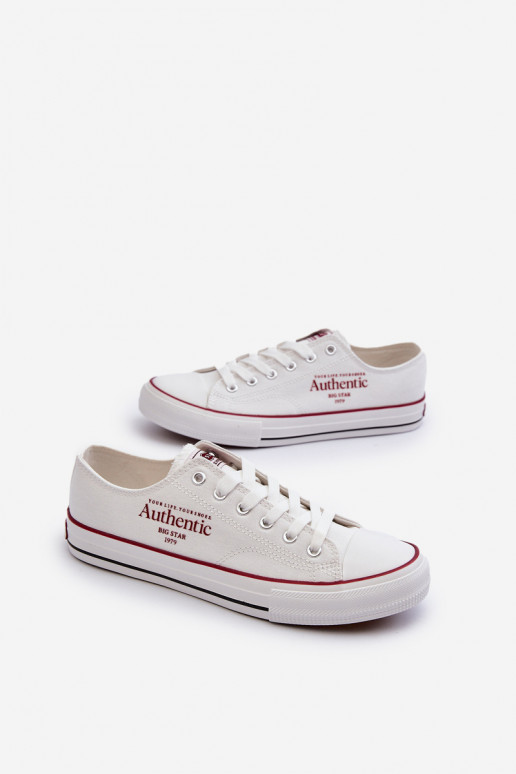 Scarpe da tempo libero da uomo Big Star NN174057 colore bianco