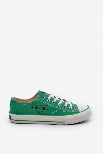 Scarpe casual da uomo Big Star NN174062 verde 2