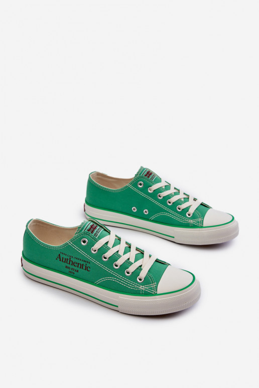 Scarpe casual da uomo Big Star NN174062 verde