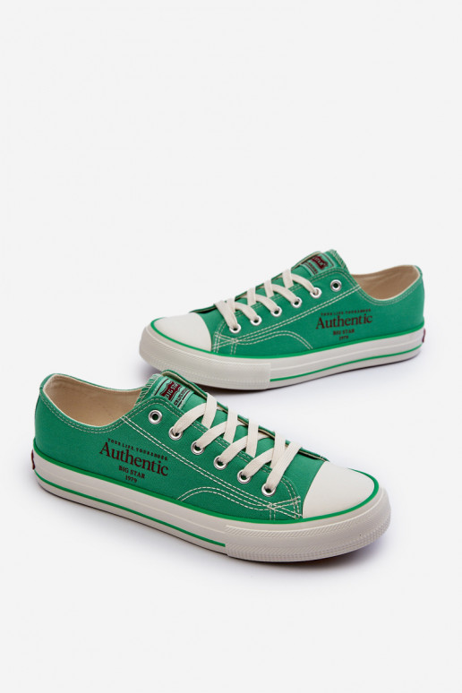 Scarpe casual da uomo Big Star NN174062 verde