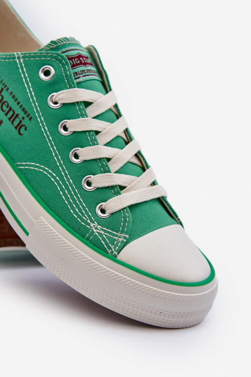 Scarpe casual da uomo Big Star NN174062 verde
