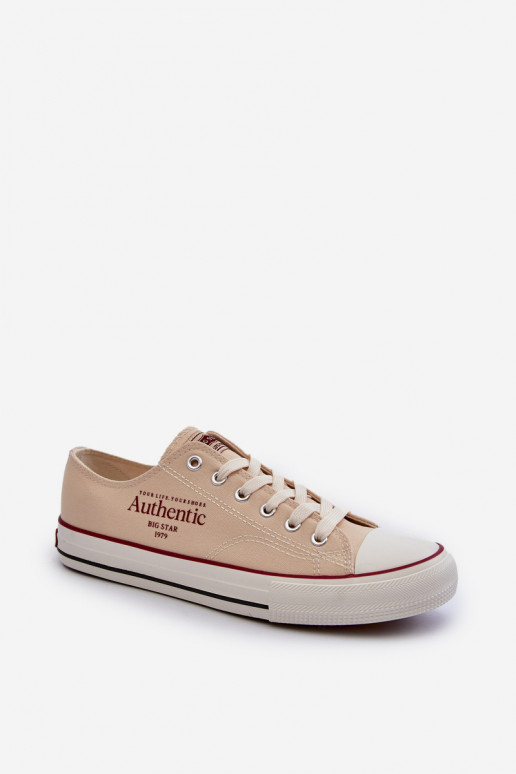 Scarpe casual da uomo Big Star NN174058 beige