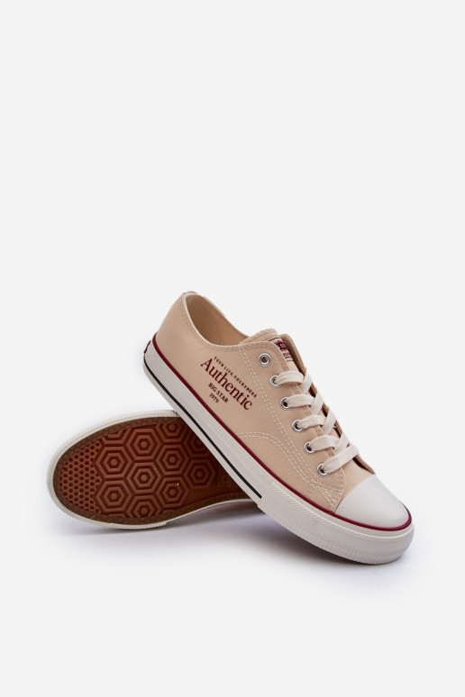 Scarpe casual da uomo Big Star NN174058 beige
