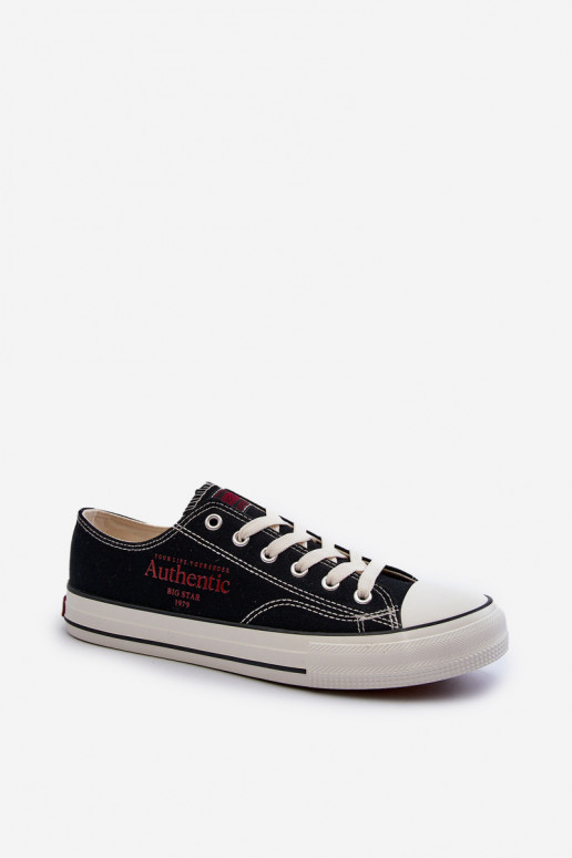 Scarpe per il tempo libero da uomo Big Star NN174056 nere