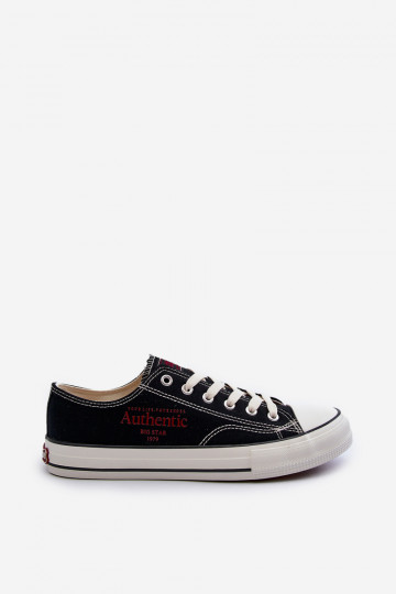 Scarpe per il tempo libero da uomo Big Star NN174056 nere 2