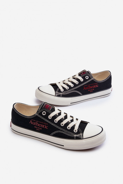 Scarpe per il tempo libero da uomo Big Star NN174056 nere