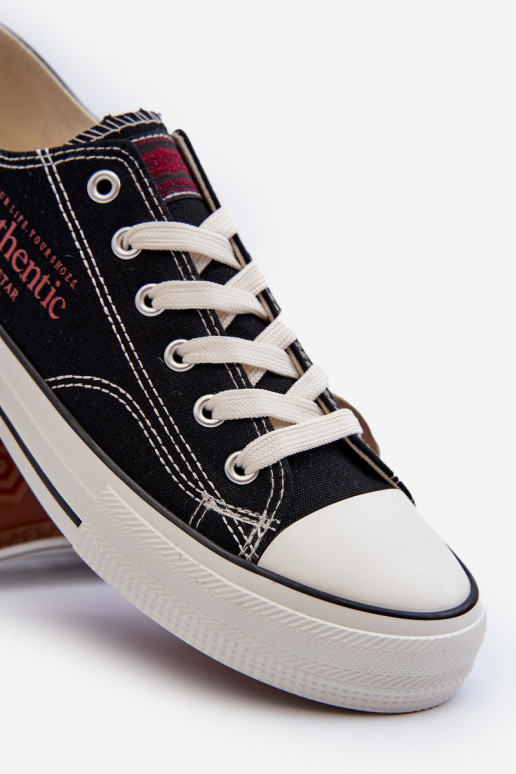 Scarpe per il tempo libero da uomo Big Star NN174056 nere