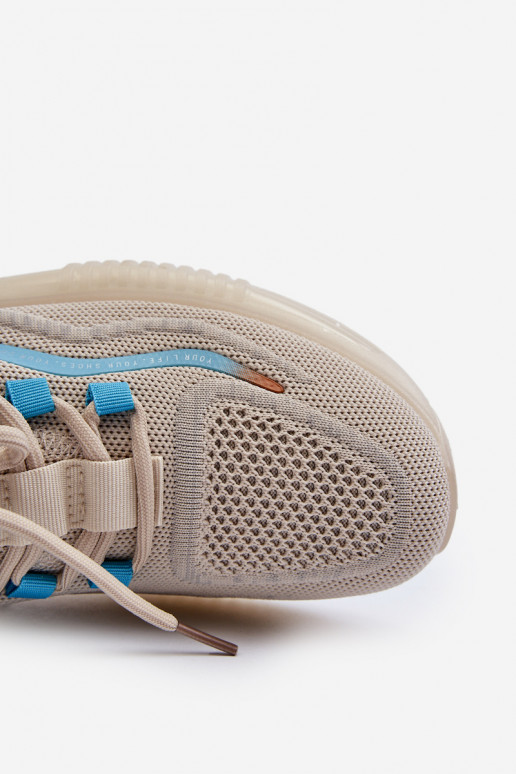 scarpe sportive HI-POLY SYSTEM Big Star NN174452 beige