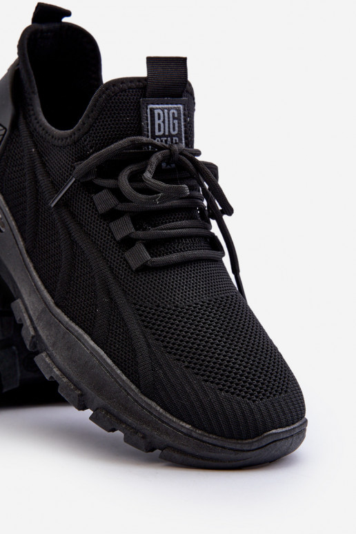 Scarpe da ginnastica modello HI-POLY SYSTEM Big Star NN174467 colore nero