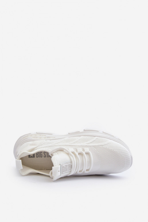 Scarpe da ginnastica modello HI-POLY SYSTEM Big Star NN174468 colore bianco