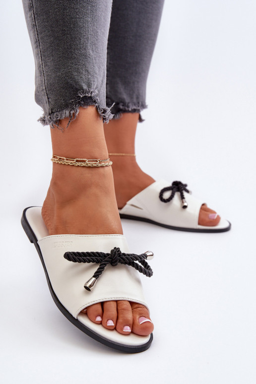 Ciabatte da donna Eko Big Star NN274067 colore bianco