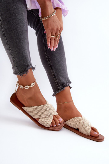 Ciabatte Big Star NN274078 beige 2