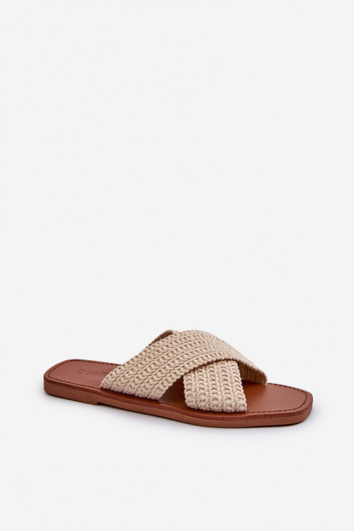 Ciabatte Big Star NN274078 beige