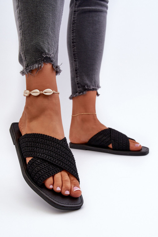 Ciabatte Big Star NN274077 nere