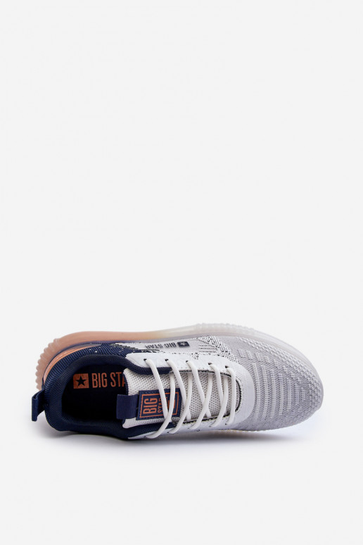 scarpe sportive HI-POLY SYSTEM Big Star NN174474 blu scuro