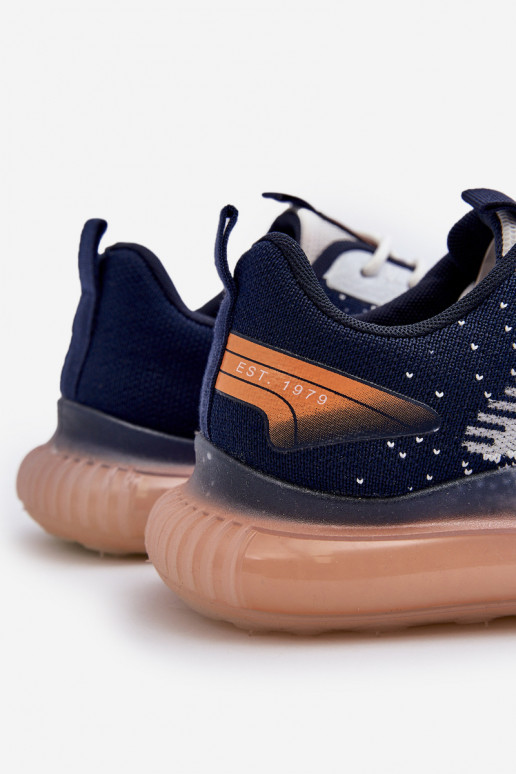 scarpe sportive HI-POLY SYSTEM Big Star NN174474 blu scuro