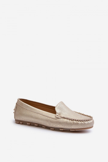Mocassini color oro Ranica