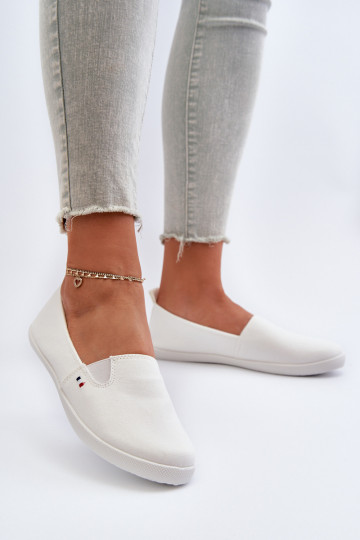 Scarpe casual da ginnastica Slip-On colore bianco Adrancia 2